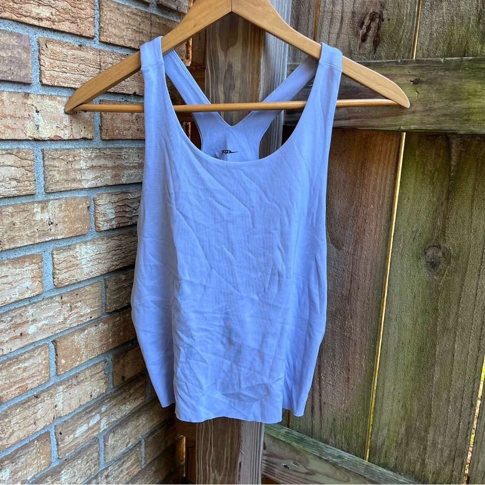 Nike Yoga Light Purple Tank Top